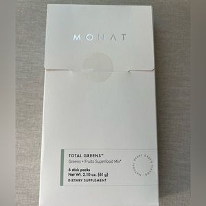 Monat total greens stick packets